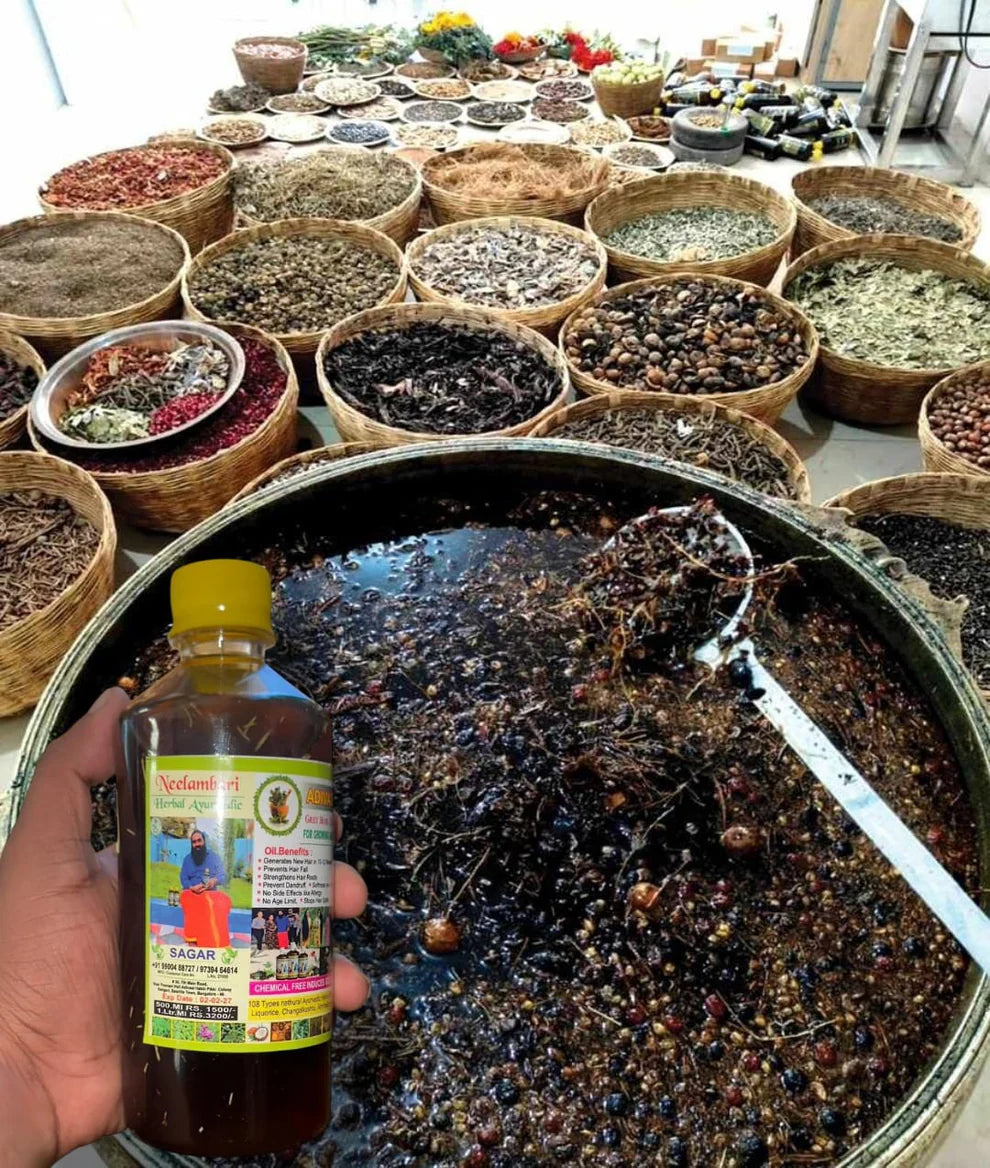 ADIVASI HAKKI PIKKI HERBAL HAIR OIL