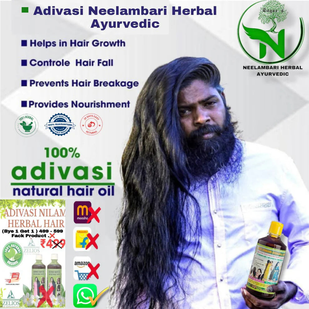 ADIVASI HAKKI PIKKI HERBAL HAIR OIL