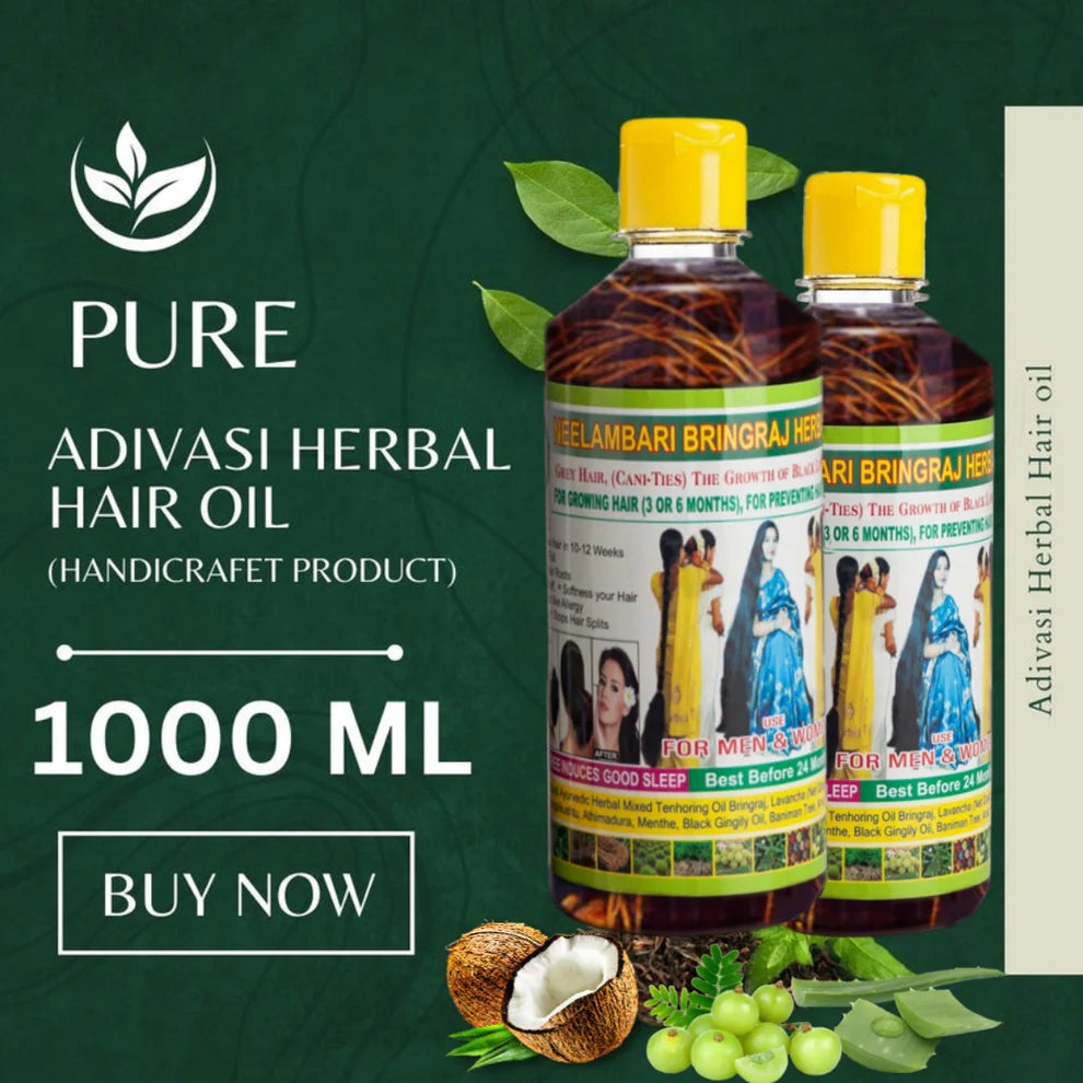 ADIVASI HAKKI PIKKI HERBAL HAIR OIL
